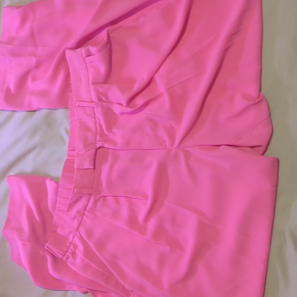 A New Day Bright Pink Wide-Leg Pants - Picture 2 of 4